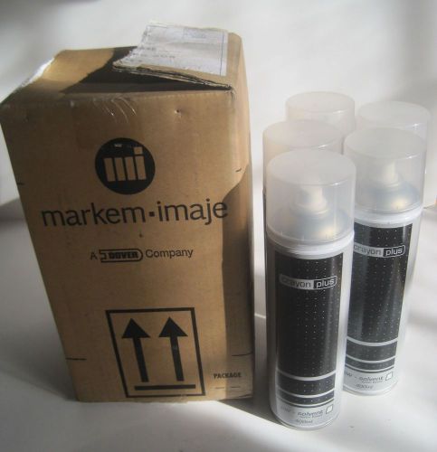 Markem Imaje Crayon Plus Water Based Spray Solvent C728 400ml NIB Box of 5