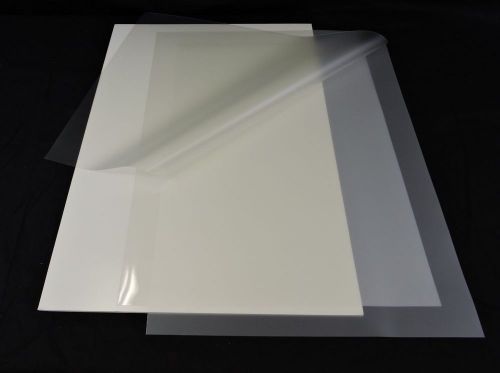 Laminating Pouches- 37&#034;x49&#034; (25)  - Gloss one side and Matte one side