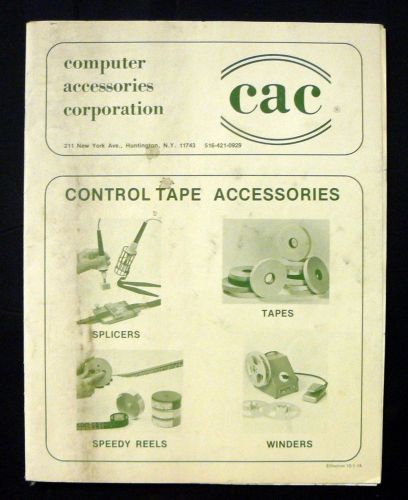 Computer Accessories Corp. Control Tape Accessories