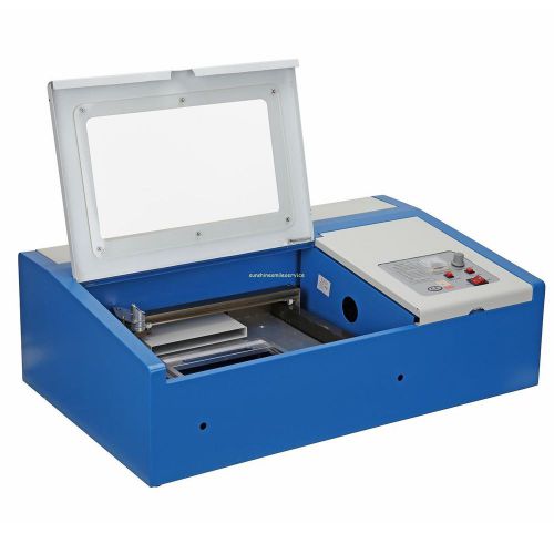 40w co2 usb laser engraving cutting engraver carving machine with water pump for sale