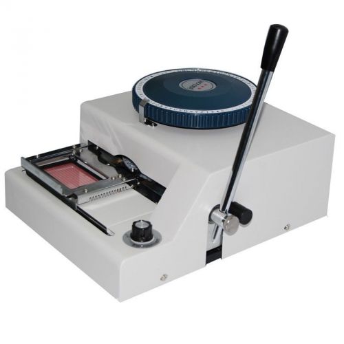 1/7inchpvc 72 letters manual card embosser machine credit stamping embossing lbn for sale