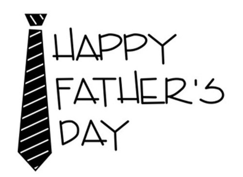 Xstamper Classix P14 Happy Father&#039;s Day Gift Self Inking Rubber Stamp with a Tie