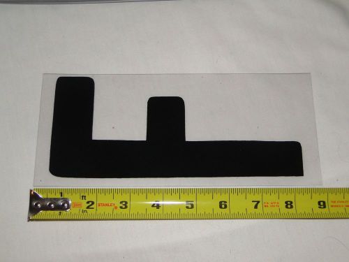 Replacement Plastic Letter for Outdoor Marquee Portable Sign Plastic 9 inch &#034;F&#034;
