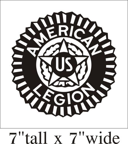 American Legion Logo Funny Car Truck Bumper Vinyl Sticker Decal Art-1634