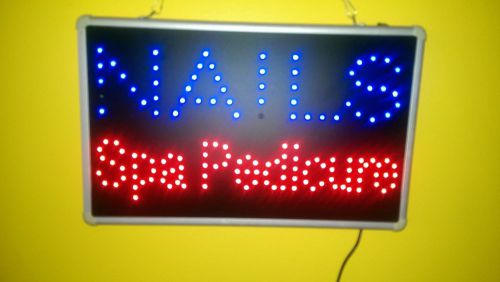 LED Nails/Spa Pedicure Sign