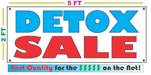 DETOX SALE Banner Sign NEW Larger Size for Convenience Store SMOKE SHOP