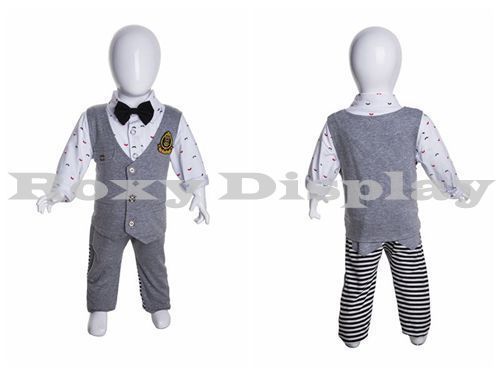 Fiberglass Egghead Infant Mannequin Dress Form Display #MZ-MIU4