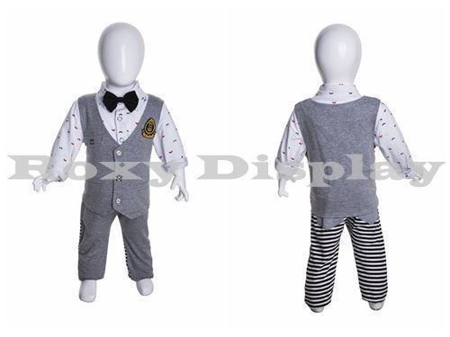 Fiberglass Egghead Infant Mannequin Dress Form Display #MZ-MIU4