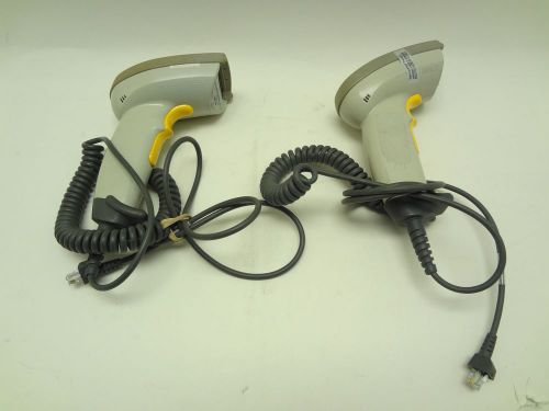 Symbol  LS4005-I600 LS4004 I000 Handheld Scanner With Cable 25-16458-20 LOT OF 2