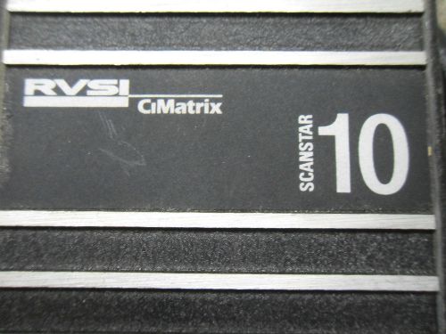 (RR7-3) 1 USED RVSI CIMATRIX SCANSTAR 10 BARCODE SCANNER