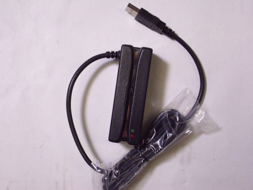 MR300 Magnetic Stripe USB Card Reader Black *NEW* Part# 7186410101X5686