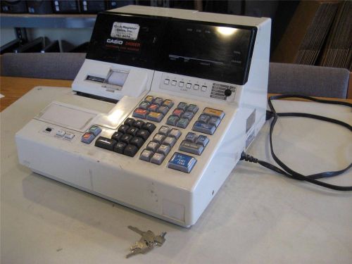 Casio 3408ER 5 Clerk Electronic Cash Register with Keys (#5126)