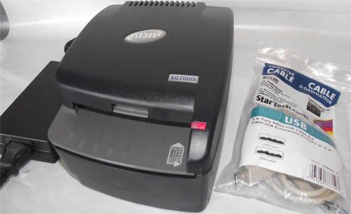 Unysis rd ec7011f ec7000i dual sided check scanner with ps &amp; usb cable for sale