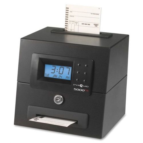 Pyramid time systems 5000hd  auto total time clock for sale