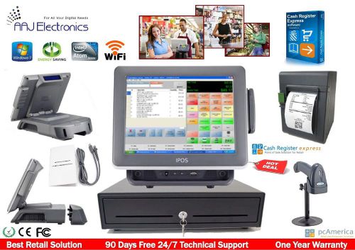 Retail All-In-One Point Of Sale Complete System with PC America CRE