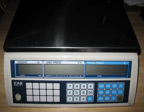 Commercial Digital Scale CAS Model TP1-60