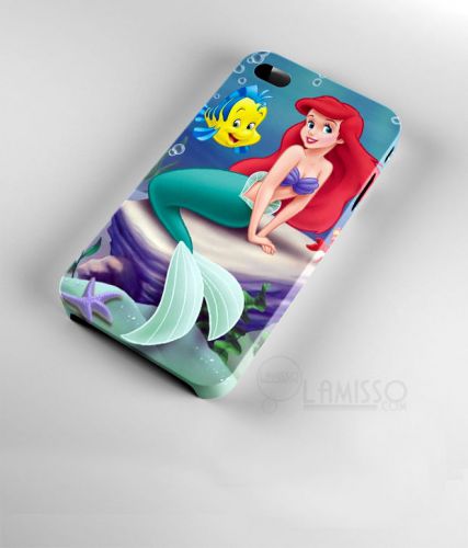 Ariel The Little Mermaid IPhone 4 4S 5 5S 6 6Plus &amp; Samsung Galaxy S4 S5 Case