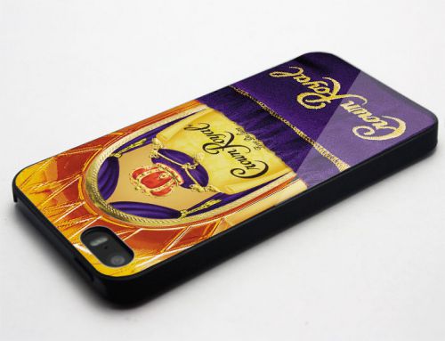 Canadian Whisky Crown Royal logo iPhone Case Cover Hard Plastic