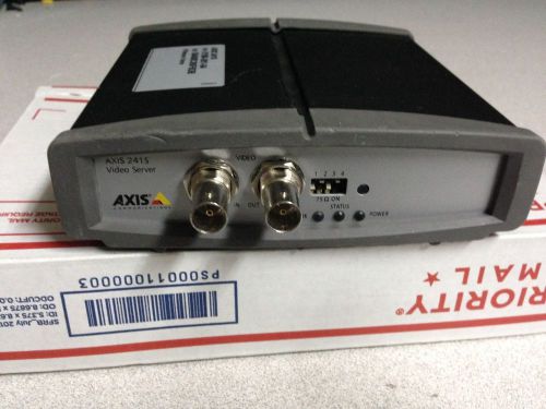 Axis 241S  Video Server / IP Network Survaillance CCTV
