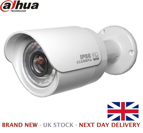 Dahua hfw2100 1.3mp hd bullet ir poe indoor outdoor cctv network ip camera 3.6mm for sale