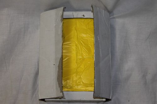 1,000 - 6.25 x 9.25 x 0.6 mil yellow hi density merchandise bags for sale