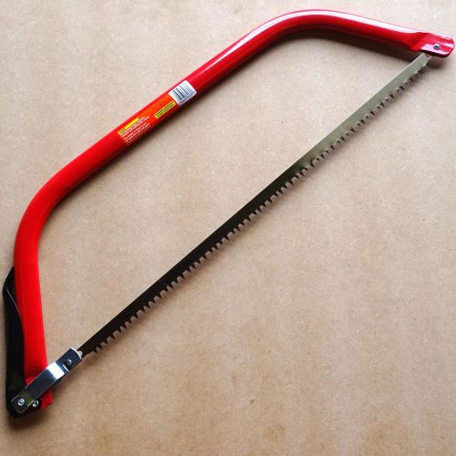 24&#034; 600MM BOW SAW FOR PRUNING TREES, BUSHES, SHRUBS &amp; CUTTING FIRE WOOD