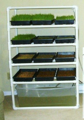 12 tray automated fodder system - complete plans for sale