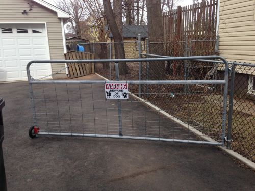 Galvanized mesh gate, 10 ft. for sale