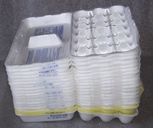 Lot of 36-Strofoam(27- Extra Large,9- Large),1 1/2 Dozen Each(18 Capacity)-New