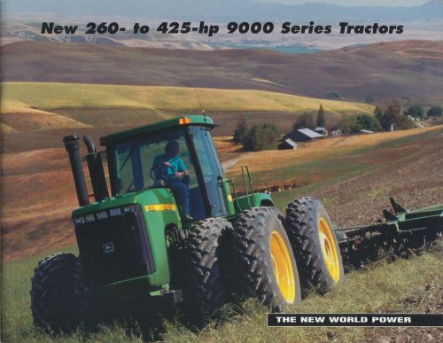 JOHN DEERE 9000-SERIES TRACTOR BROCHURE