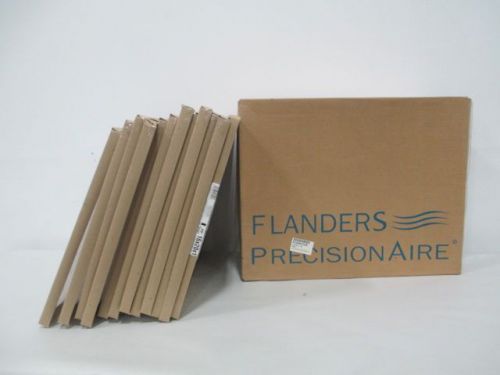 LOT 12 NEW FLANDERS PRECISION AIRE 16201 16X20X1 IN PF PNEUMATIC FILTER D229425