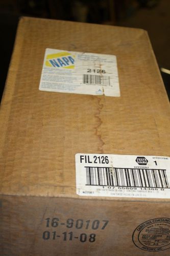 New old stock napa filter # 2126 wix # 42126 see description for sale