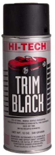 Hi tech trim black spray paint 12 oz. for sale