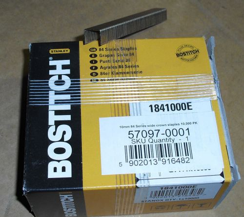 5 x packs of stanley bostitch 12mm 84 series wide crown staples  staple gun for sale