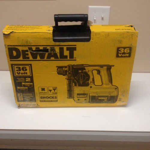 DeWalt 36 Volt Cordless Lithium-Ion SDS Rotary Hammer Kit   Model #DC233KL