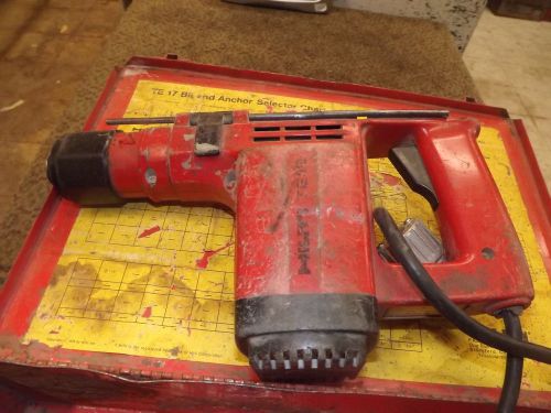 Hilti TE-12 Hammer Drill with extras