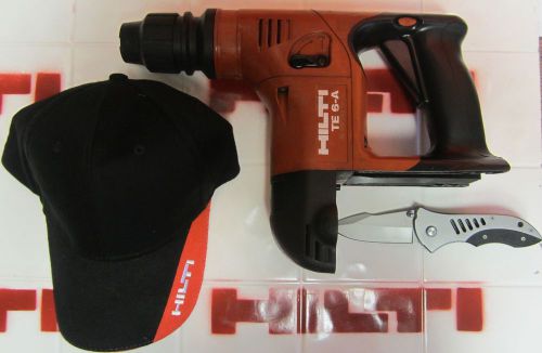 HILTI TE 6-A CORDLESS ROTARY HAMMER, MINT CONDITION, STRONG, BODY ONLY,FAST SHIP