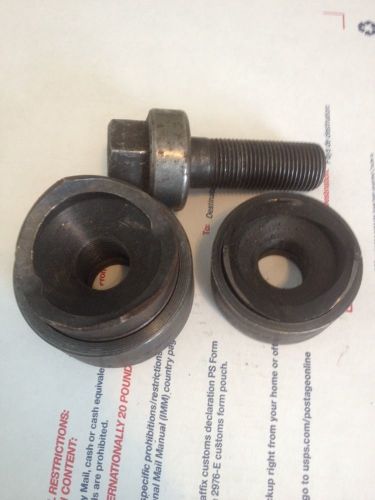 Set (2) greenlee conduit sized knockout punch/es 1 1/4&#034; 1 1/2&#034;  #3882/3 for sale