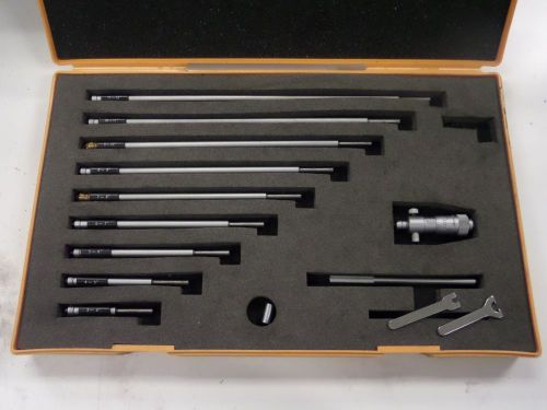 MITUTOYO 141-133 IMS 12 Internal Inside Micrometer 2&#034;-12&#034; .001&#034; Machinist Tools