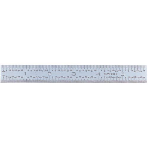 PEC Flexible Steel Rule - Model : 261-018 Length: 18&#034; EM