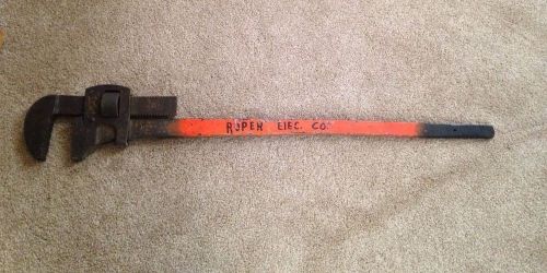 44 inch mound city pipe wrench -- free shipping!!! for sale