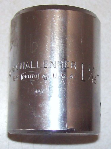 1834 challenger proto 1 1/16&#034; 3/4&#034; drive 12 point socket for sale