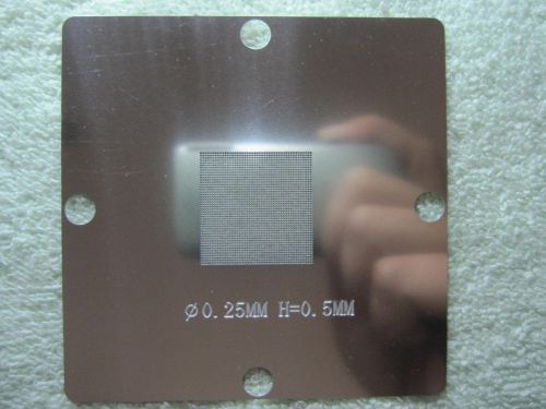 80*80 0.25mm 0.25 mm (Pitch=0.5mm) BGA Reball Universal Stencil Template