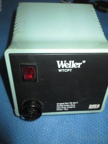 Weller wtcpt temperature controlled soldering station 60 watt 120 volt 60 hz for sale