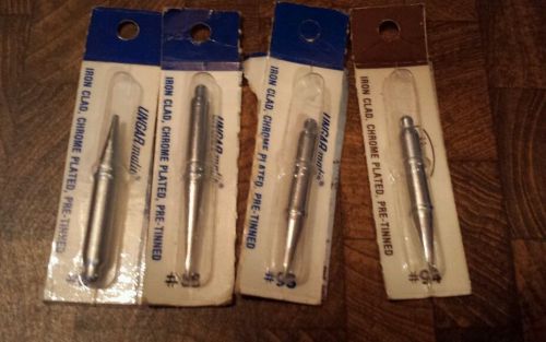 #87 88 93 94 Ungarmatic Soldering Tip, Iron Clad Chrome Plated &amp; Pre-Tinned