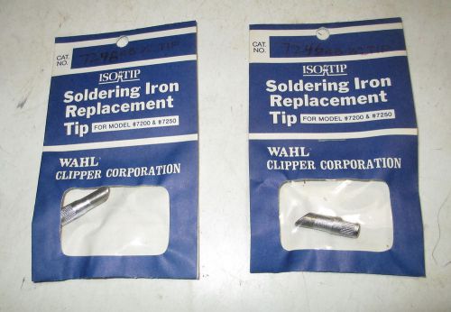 2  New Isotip  #7246 Soldering Iron Tips - Iso-Tip