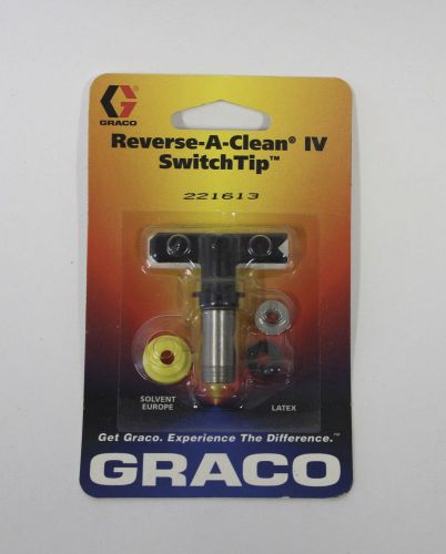 Graco Reverse-A-Clean IV Switch Tip 221613 ~ New ~
