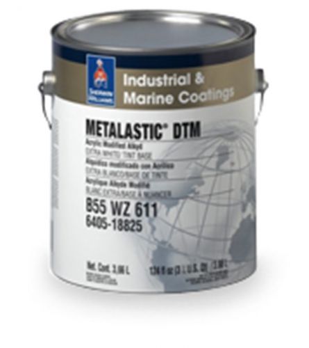 Metalastic DTM Acrylic Modified Enamel B55WZ611 Extra White Tint Base  LOT OF 4