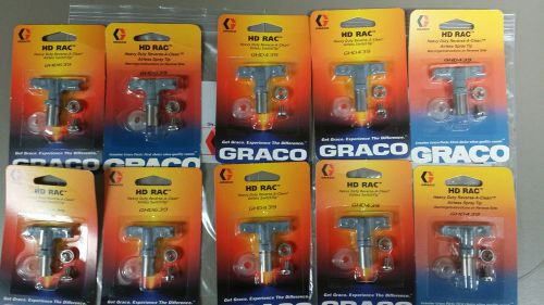 23! Graco HD RAC Series spray tip lot: Mastic Spraying (639,839,439,739,741,421)