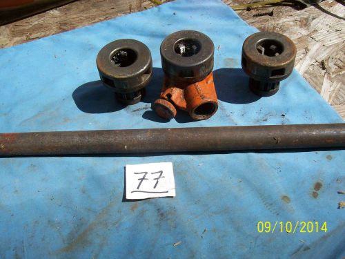ARMSTRONG 90R PIPE THREADER W/ DIES 1/2&#034; 5/8&#034; 3/4&#034;